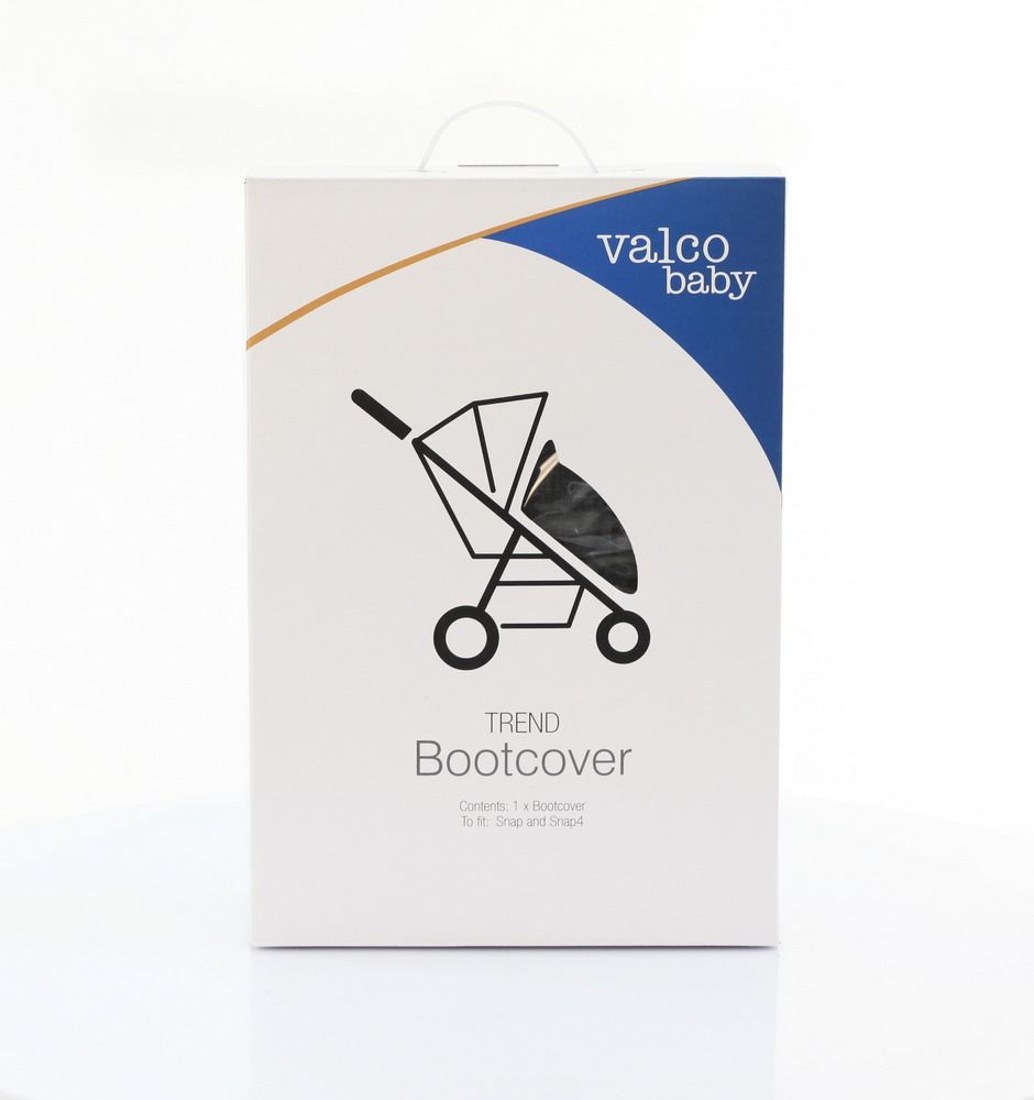 Накидка на ножки Valco baby Boot Cover Snap, Snap 4 Trend / Charcoal