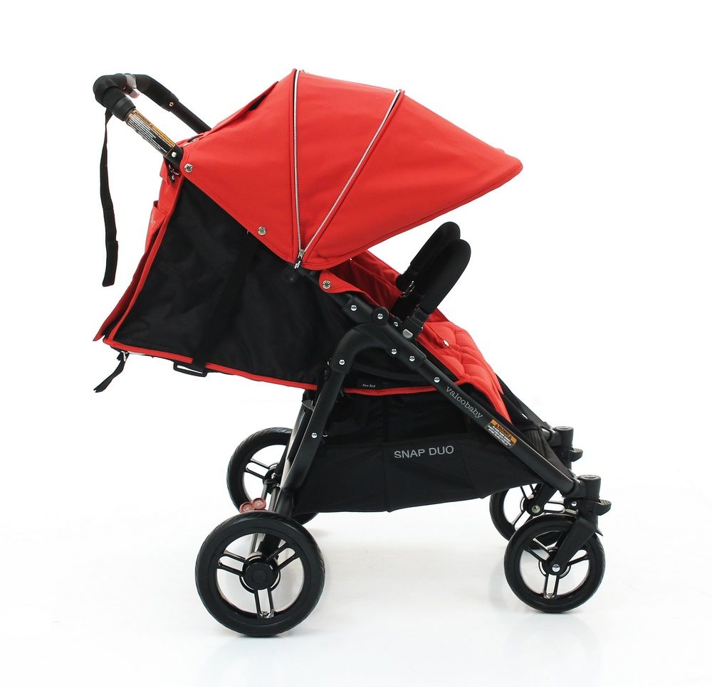 Прогулочная коляска для двойни Valco baby Snap Duo / Fire red