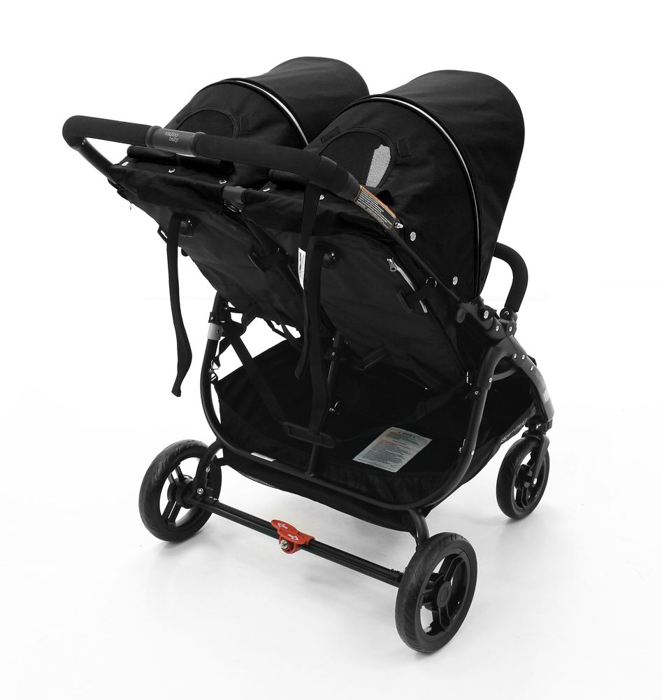 Прогулочная коляска для двойни Valco baby Snap Duo / Coal Black