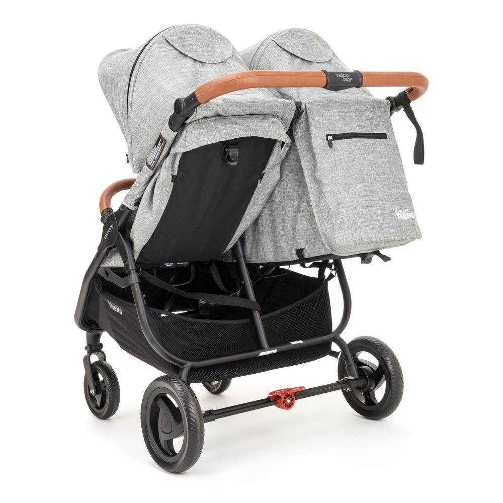 Прогулочная коляска для двойни Valco baby Snap Duo Trend / Grey Marle
