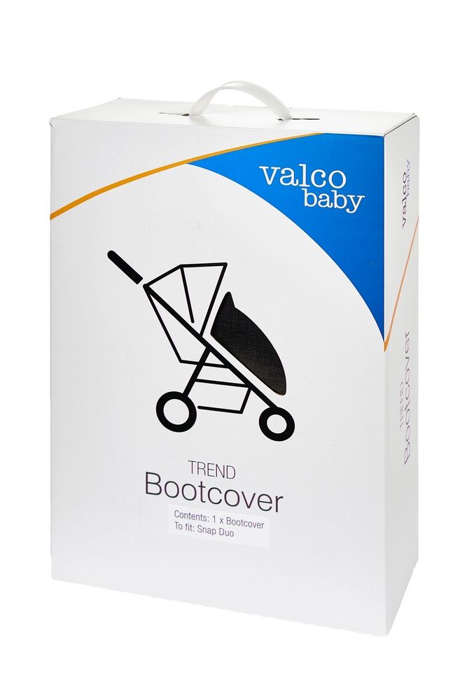 Накидка на ножки Valco baby Boot Cover Snap Duo Trend / Charcoal