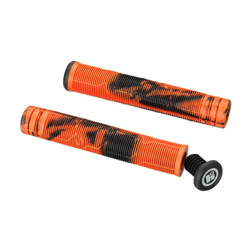 Грипсы HIPE H05 Duo 170 мм черный/оранжевый