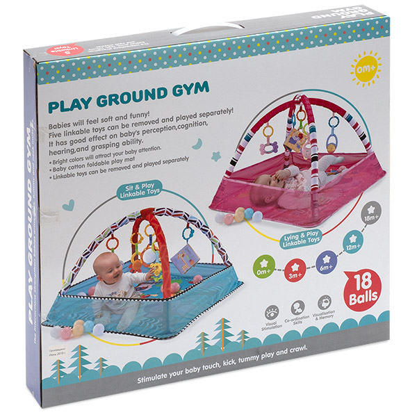 Коврик с игрушками Funkids Play Ground Gym CC9036