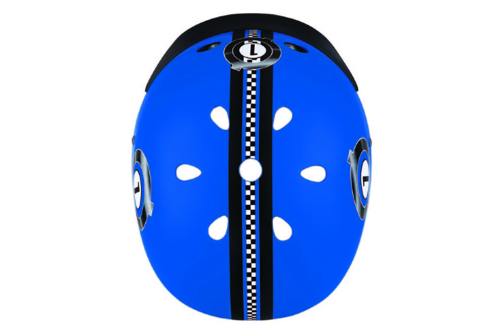 Шлем Globber ELITE LIGHTS, XS/S (48-53см) Синий