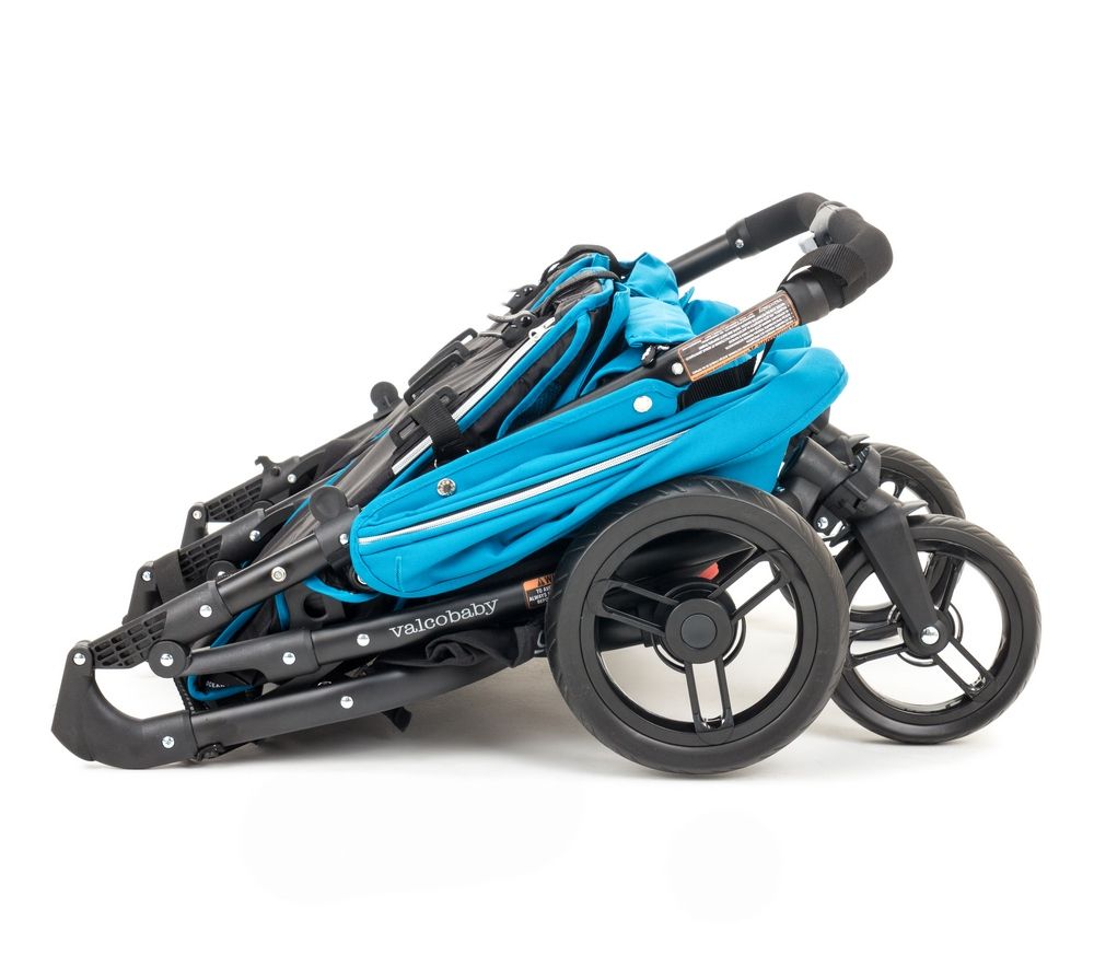 Прогулочная коляска для двойни Valco baby Snap Duo / Ocean Blue