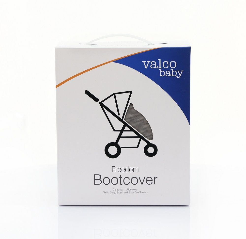Накидка на ножки Valco baby Boot Cover Snap, Snap 4 / Cool Grey