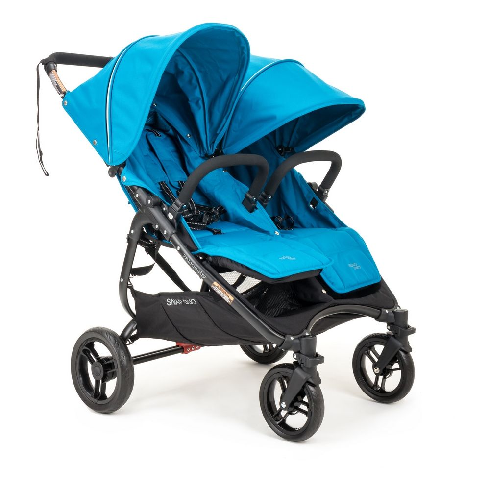 Прогулочная коляска для двойни Valco baby Snap Duo / Ocean Blue