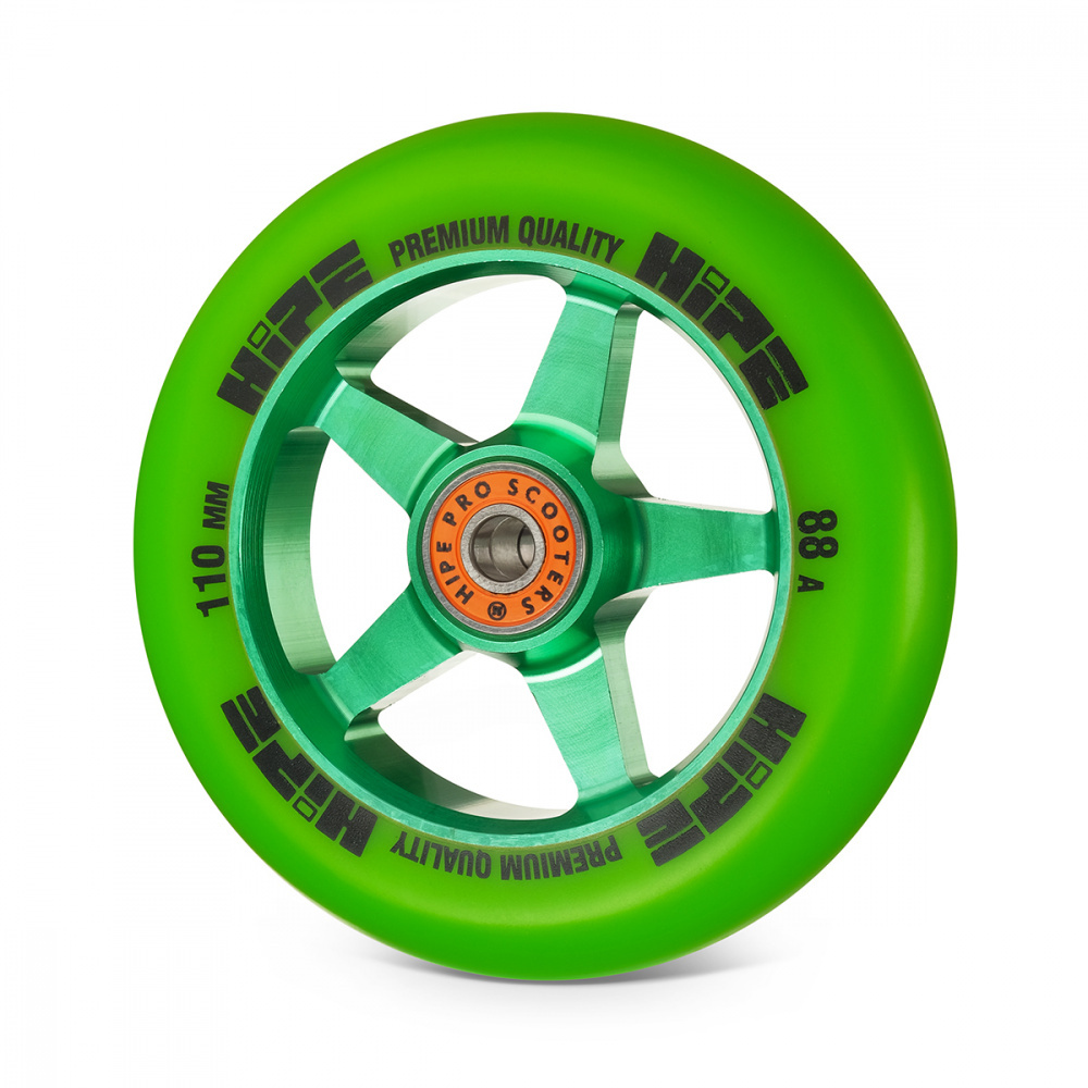 Колесо HIPE H09 110мм green