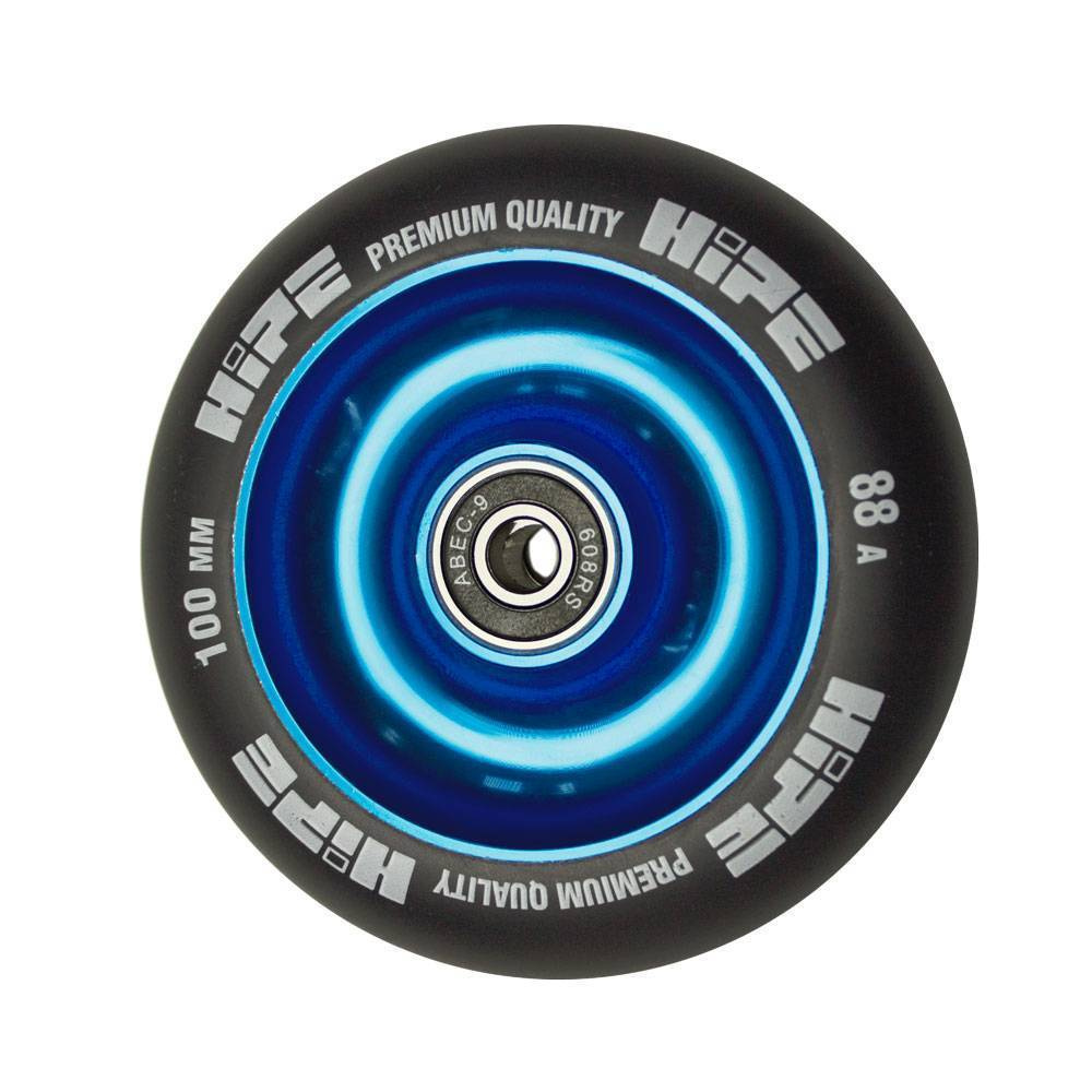 Колесо HIPE Solid 100мм синий/черный